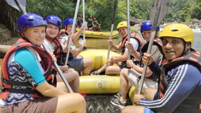 water rafting