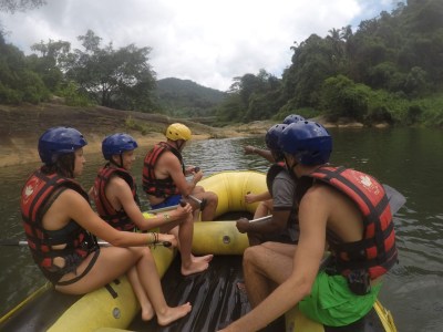 water rafting